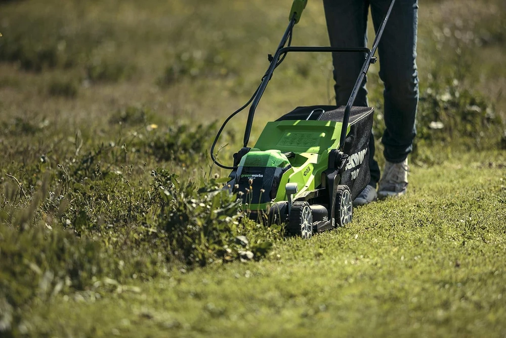 Vejapjovė Greenworks G40LM35K2; 40 V; 1x2,0 Ah akum.