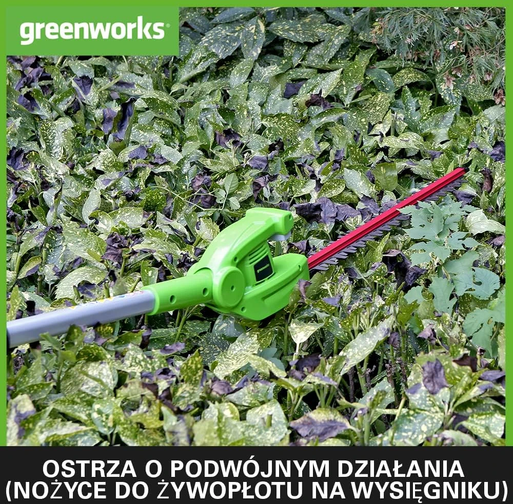 Multifunkcinis įrankis sodui Greenworks G24PSHK2; 24 V; 1x2,0 Ah akum.