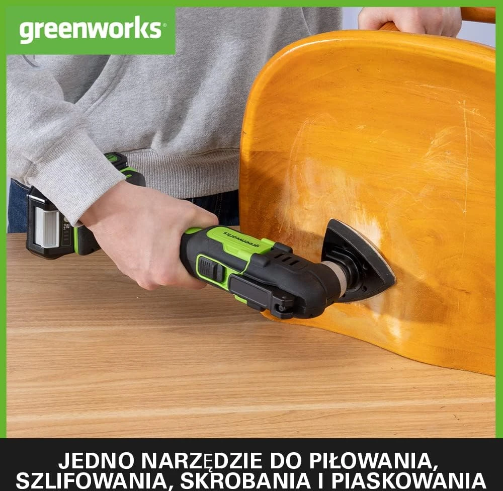 Daugiafunkcinis įrankis Greenworks G24MT; 24 V (be akumuliatoriaus ir pakrovėjo)