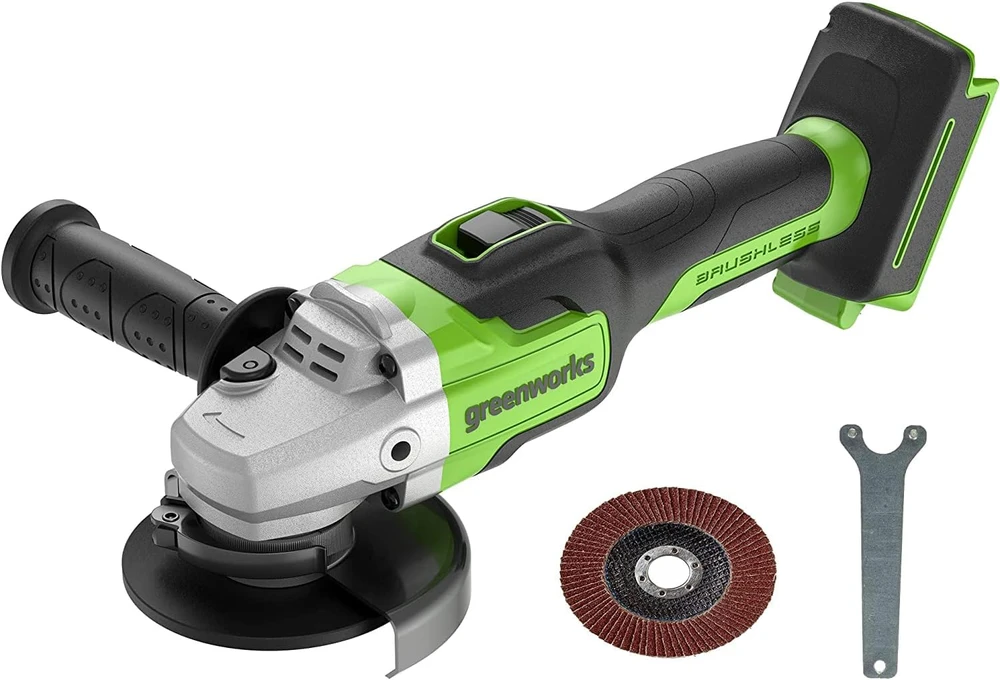 Greenworks 24V gd24ag Kampinis šlifuoklis (tik įrankis)