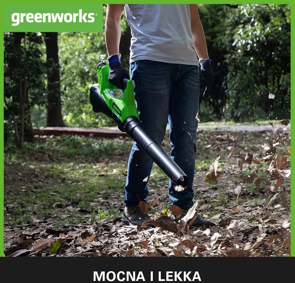 Greenworks Akumuliatorinis pūstuvas GR2400807 (be akumuliatoriaus ir kroviklio)