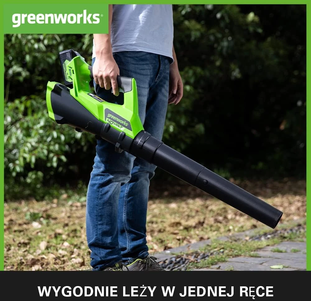 Greenworks Akumuliatorinis pūstuvas GR2400807 (be akumuliatoriaus ir kroviklio)