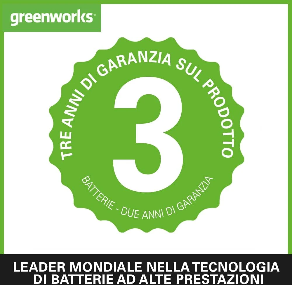 Žoliapjovė - trimeris Greenworks G40LT33K2; 40 V; 1x2,0 Ah akum.