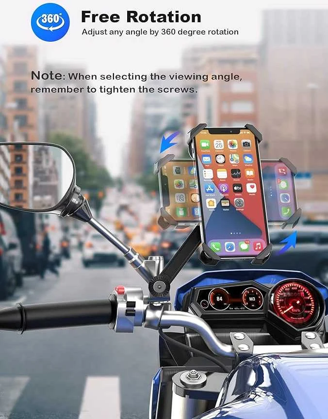 Grefay Universalus motociklo telefono laikiklis