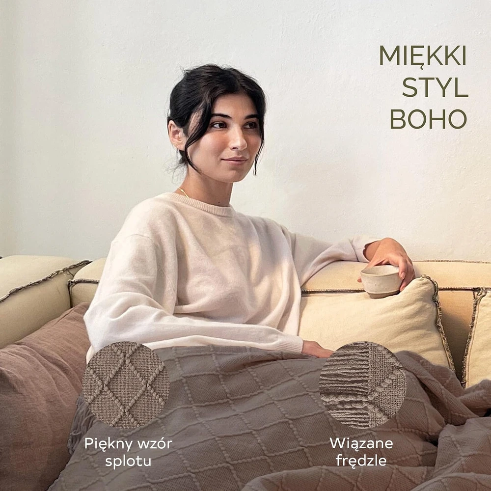 Groenland elektrinis šildomas pledas 180 x 130 cm, 160 W, 9 šilumos lygiai BOH-WC-EU