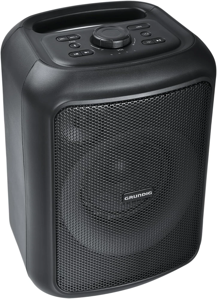 Grundig belaidė Bluetooth kolonėlė 90 W, IPX4, RGB apšvietimas, 12 val. veikimo laikas, GPS1010