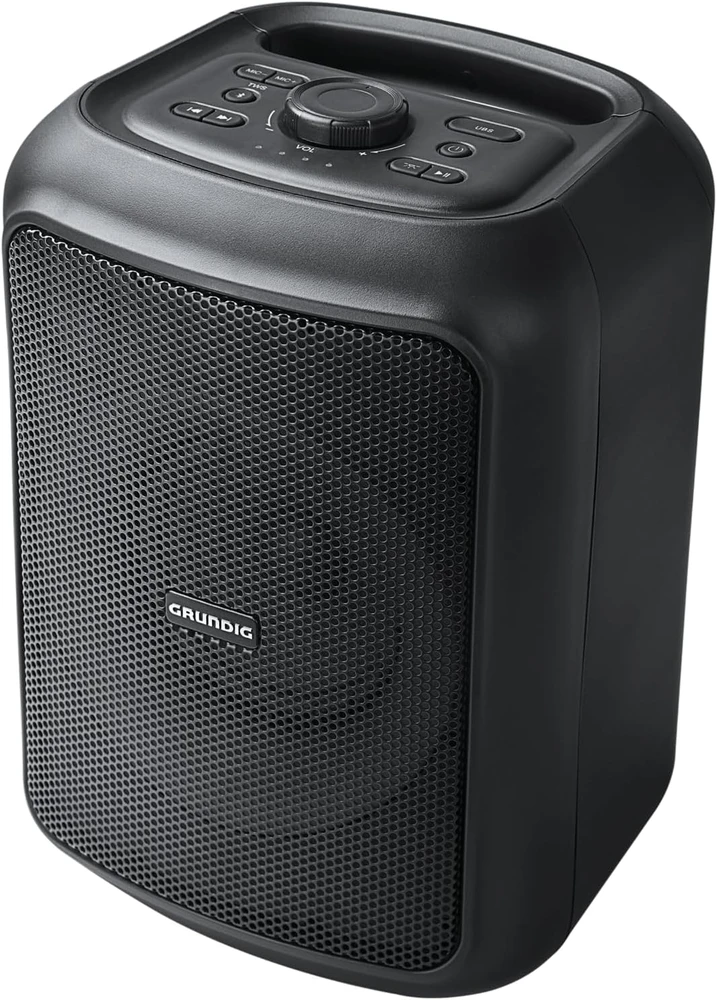 Grundig belaidė Bluetooth kolonėlė 90 W, IPX4, RGB apšvietimas, 12 val. veikimo laikas, GPS1010
