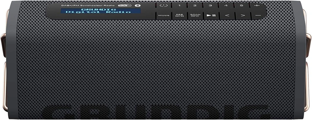 Grundig belaidė Bluetooth kolonėlė su DAB+ ir FM radiju, 5 W, juoda, GLR7764