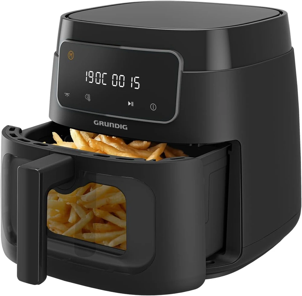 GRUNDIG karšto oro gruzdintuvė 7,6 l, 1750 W su jutikliniu valdymu FRY 7320