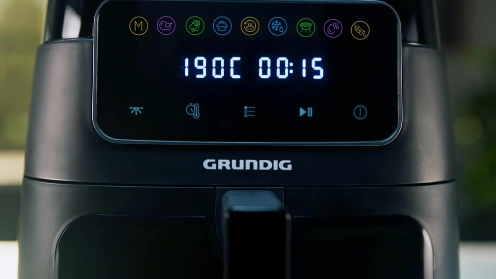 GRUNDIG karšto oro gruzdintuvė 7,6 l, 1750 W su jutikliniu valdymu FRY 7320