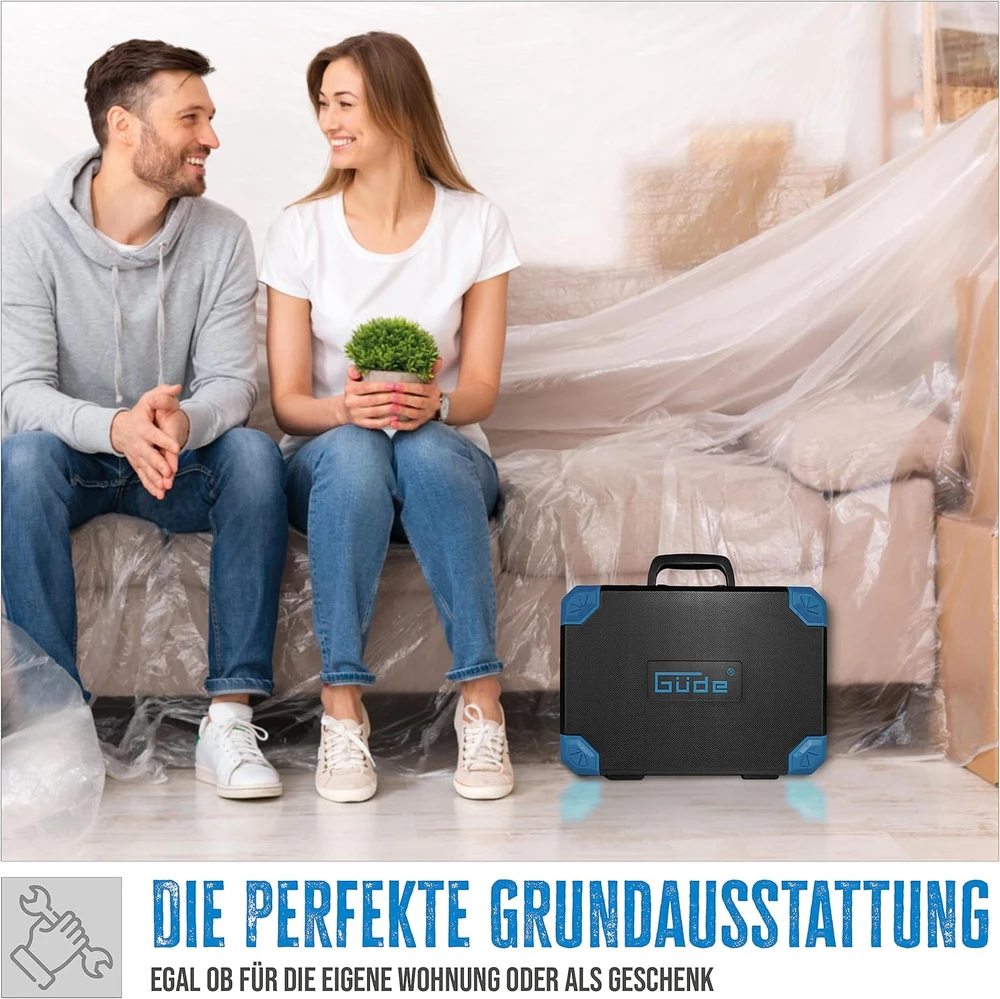 Güde Brüder Mannesmann Įrankių rinkinys, 86 dalių, 29084
