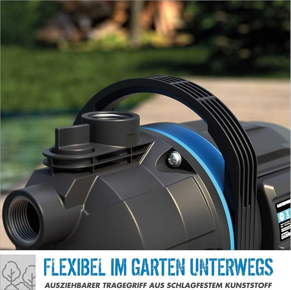 Güde sodo vandens siurblys 600 W, 3200 l/h, 7 m siurbimo aukštis, 1" vidinis sriegis, GP 6035