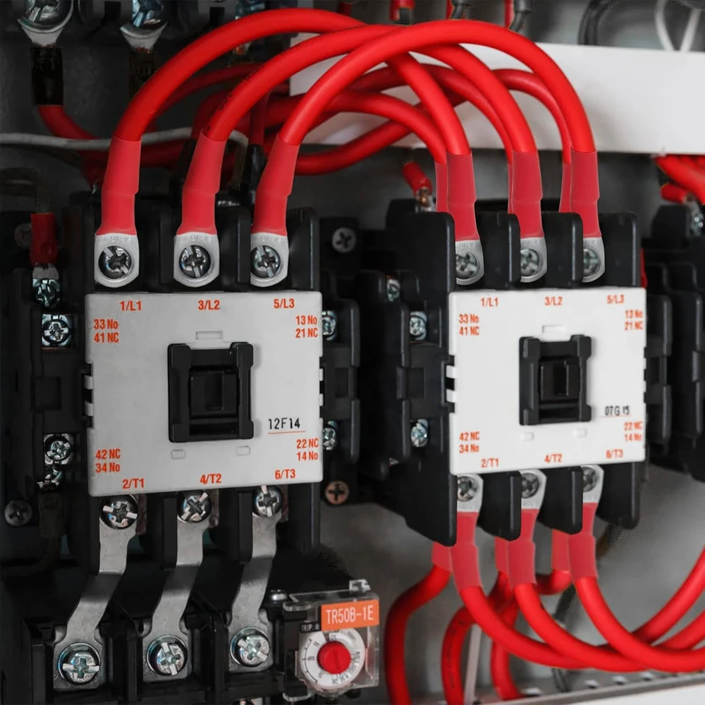 GUNGY akumuliatoriaus laidai 16 mm² 50 cm 12 V 100 A M10 DX01_5AWG-GYKJ
