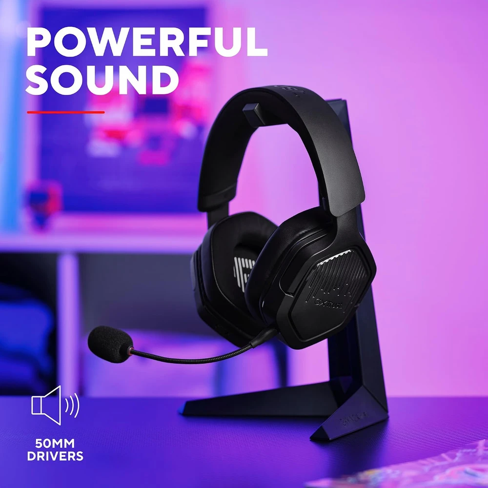 GXTrust GXT 1493 Ravox belaidės žaidimų ausinės su mikrofonu, Bluetooth ir 2,4 GHz