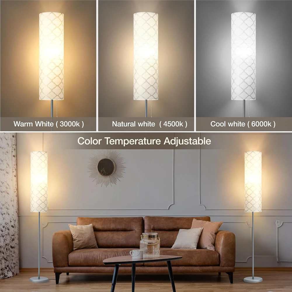 GyroVu toršeras su popieriniu gaubtu, 165 cm, 9 W LED, E27, G-1FL-191