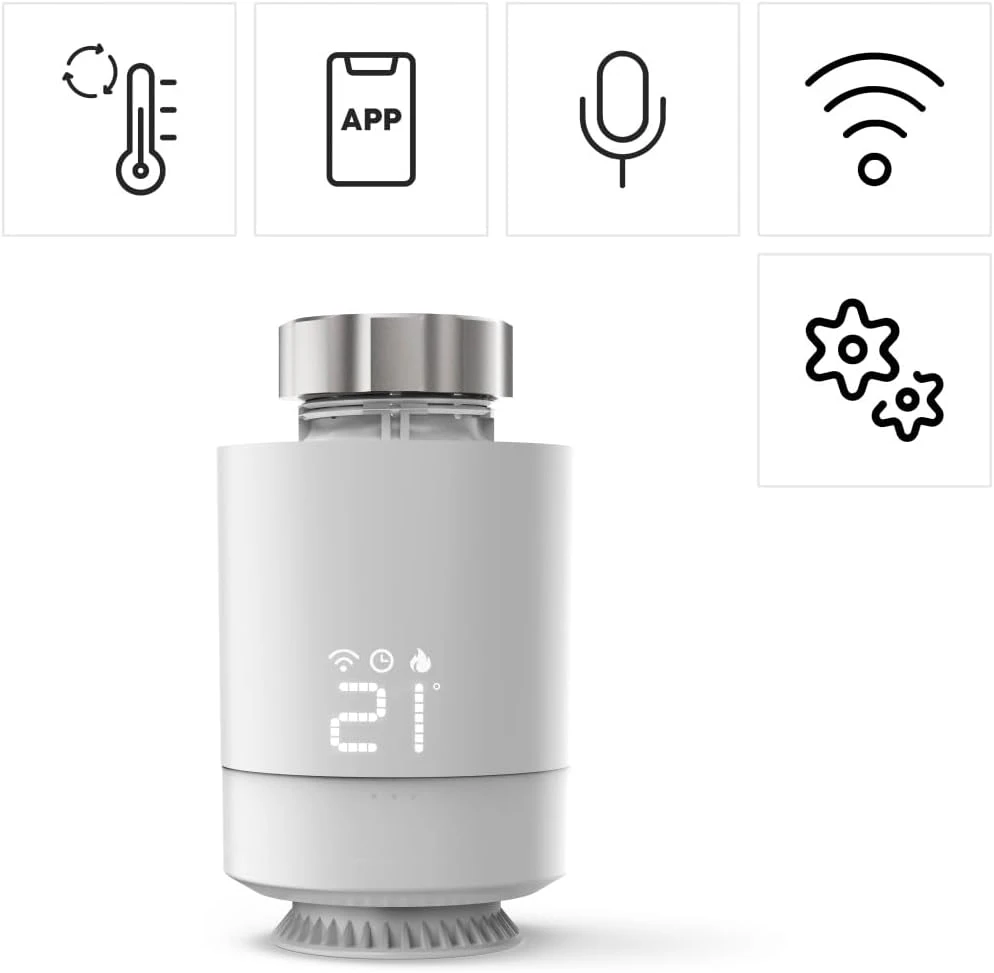 Hama išmanusis radiatoriaus termostatas Zigbee, programuojamas, 00176649