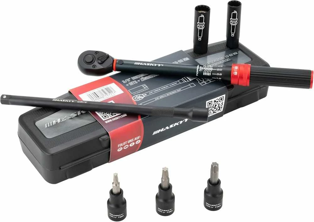 HASKYY Sukimo momento raktas 3/8" 10-60 Nm