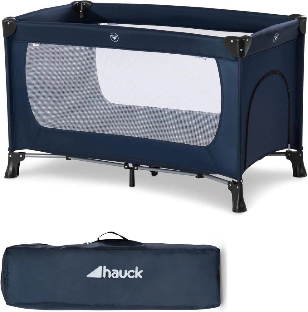 HAUCK lovelė - maniežas Dream N Play Plus Navy/Aqua 603666