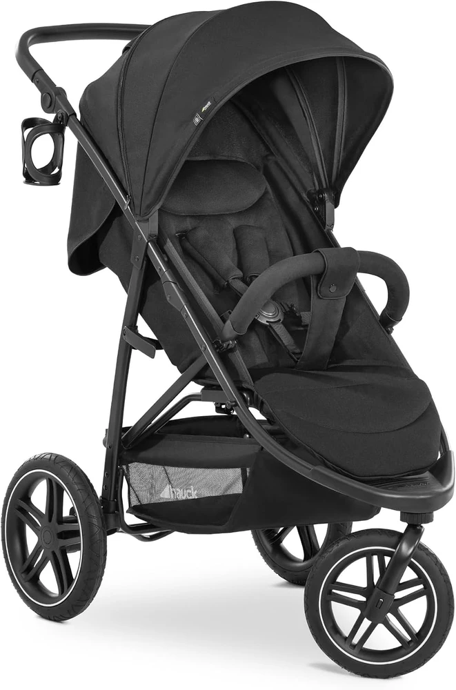 Hauck sportinis vežimėlis iki 22 kg, 3 ratų, juodas, 148549