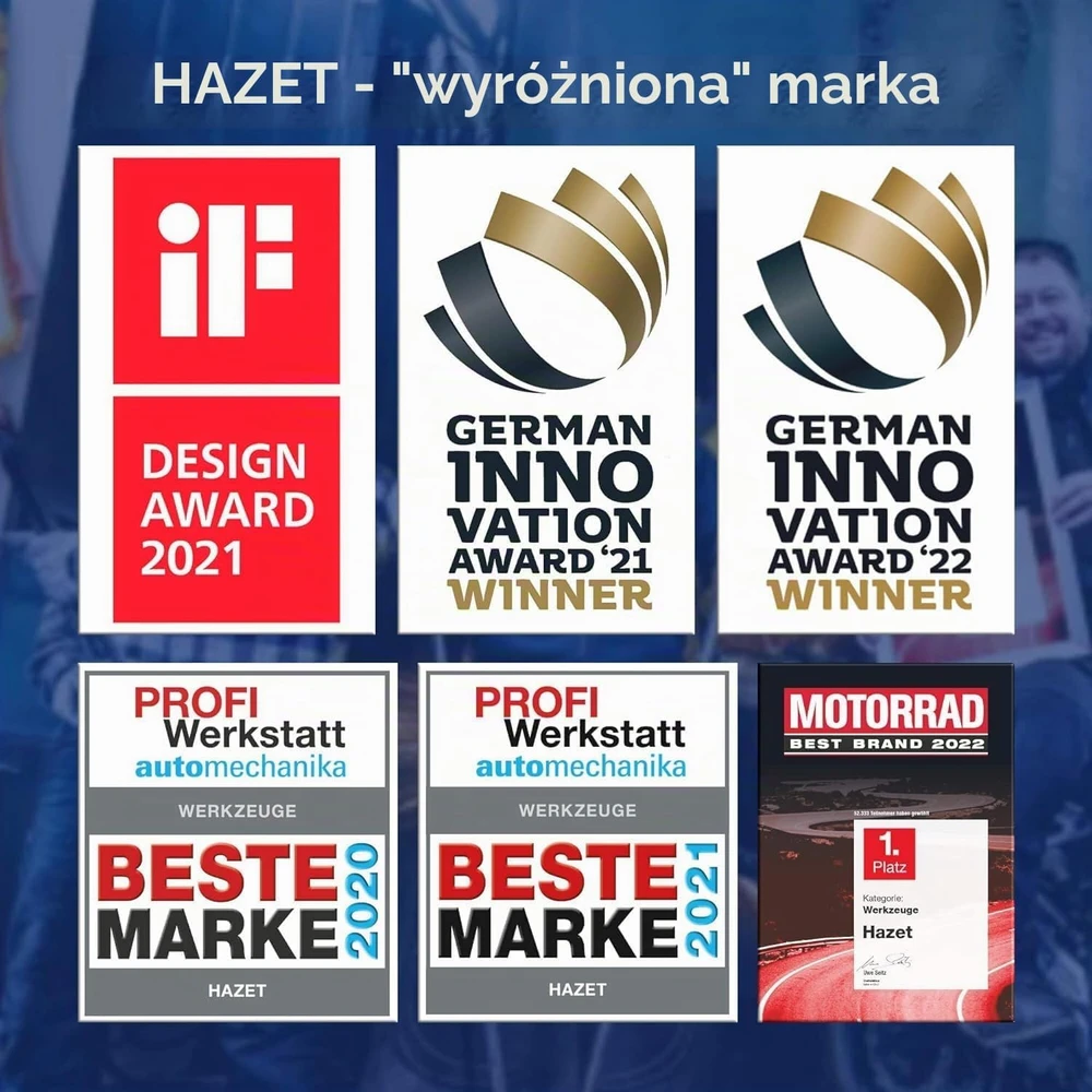 Hazet skaitmeninis padangų slėgio matuoklis 0–12 bar, 400 mm žarna, 9041D-1