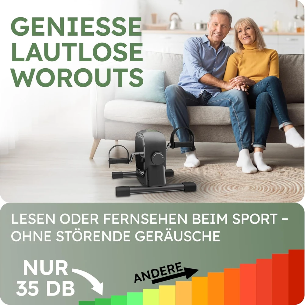 HELDENWERK pedalų treniruoklis rankoms ir kojoms iki 210 kg, modelis 1100231