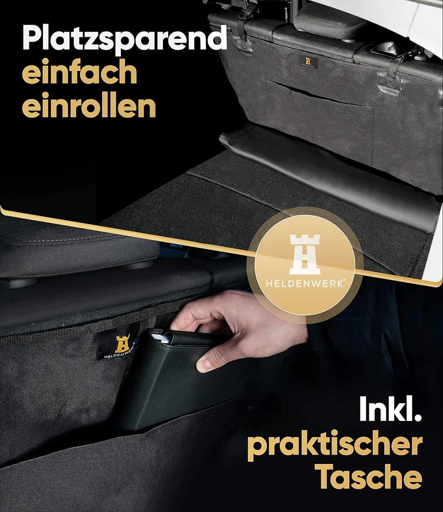 Heldenwerk Universal Boot Protector – Juodas, Greitas montavimas, Slenksčio apsauga