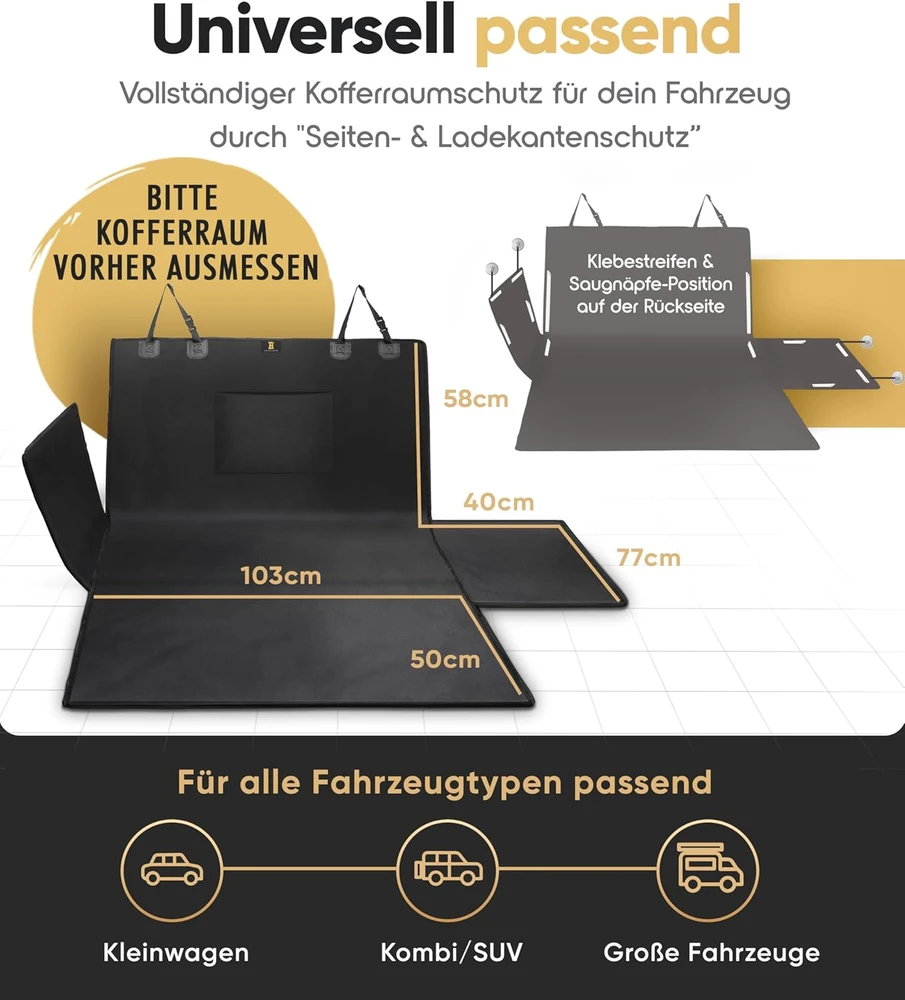 Heldenwerk Universal Boot Protector – Juodas, Greitas montavimas, Slenksčio apsauga