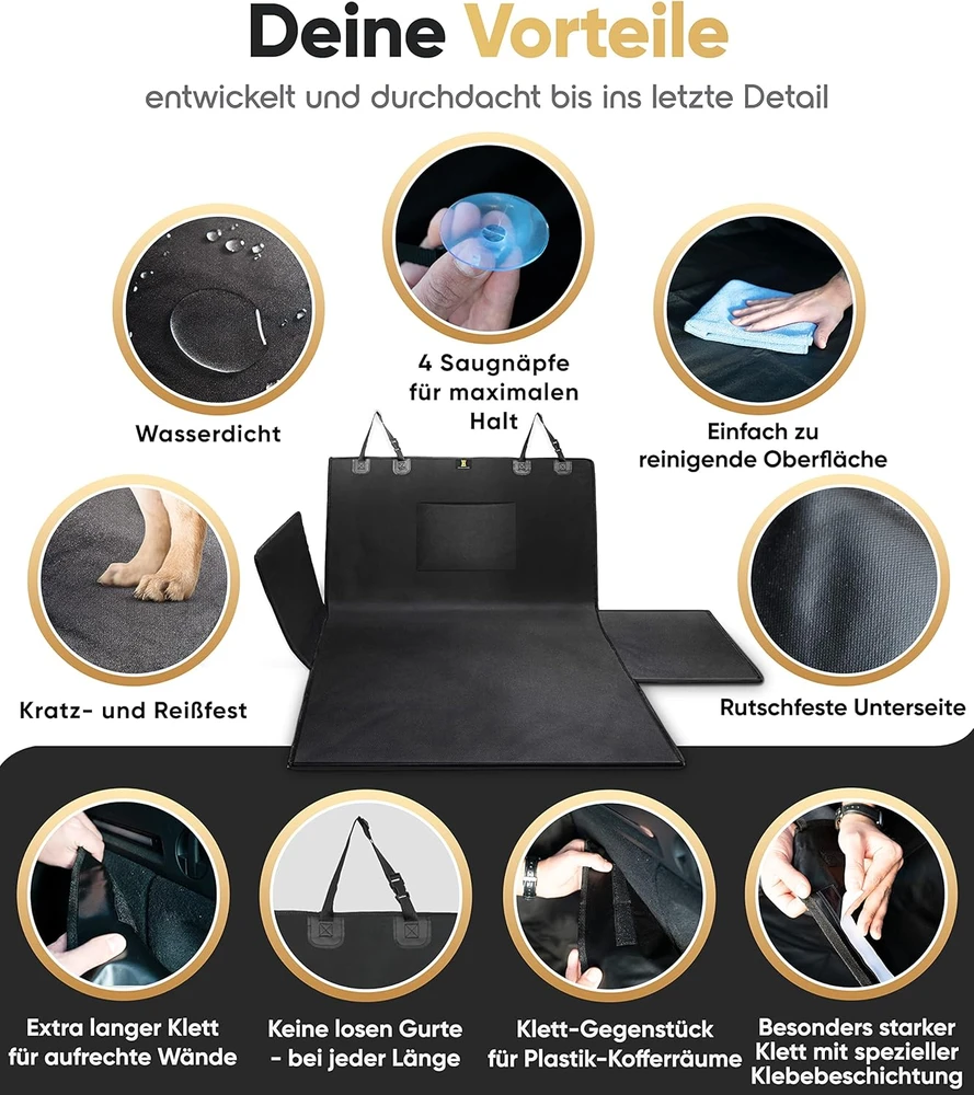 Heldenwerk Universal Boot Protector – Juodas, Greitas montavimas, Slenksčio apsauga