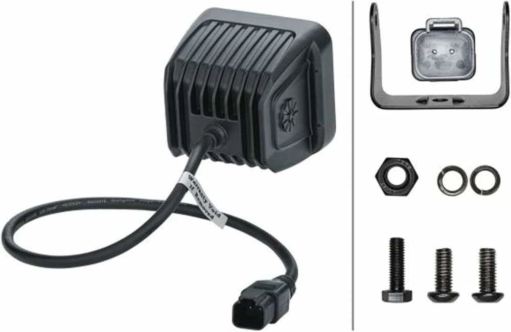 Hella Juodas Magic Cube 32" LED prožektorius