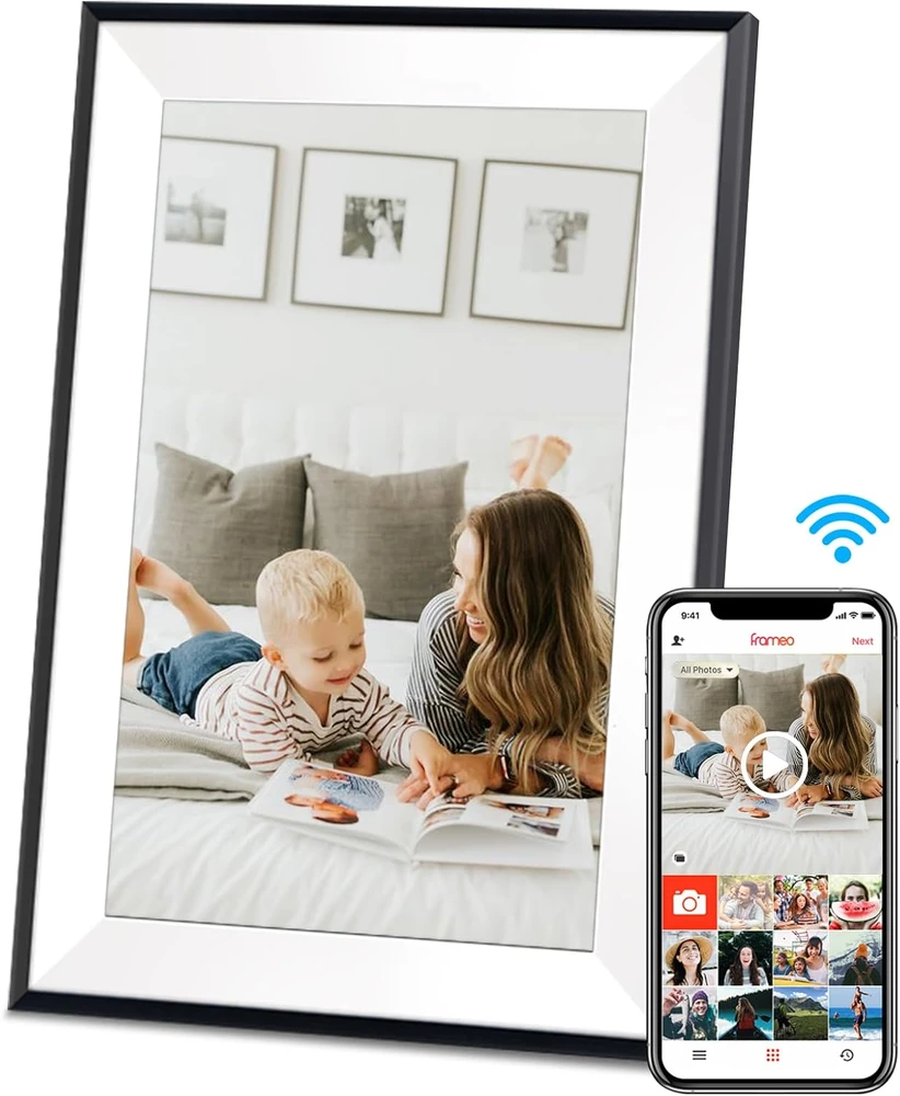 Hesmor skaitmeninis nuotraukų rėmelis, 10,1 col., 32 GB, Frameo-10.1