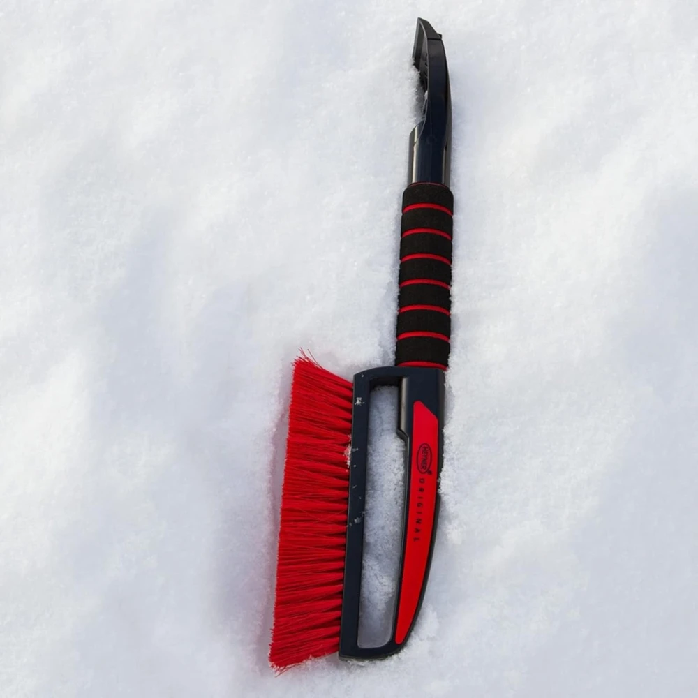 HEYNER automobilio langų ledo grandiklis su sniego šepečiu, 50 cm, H995100