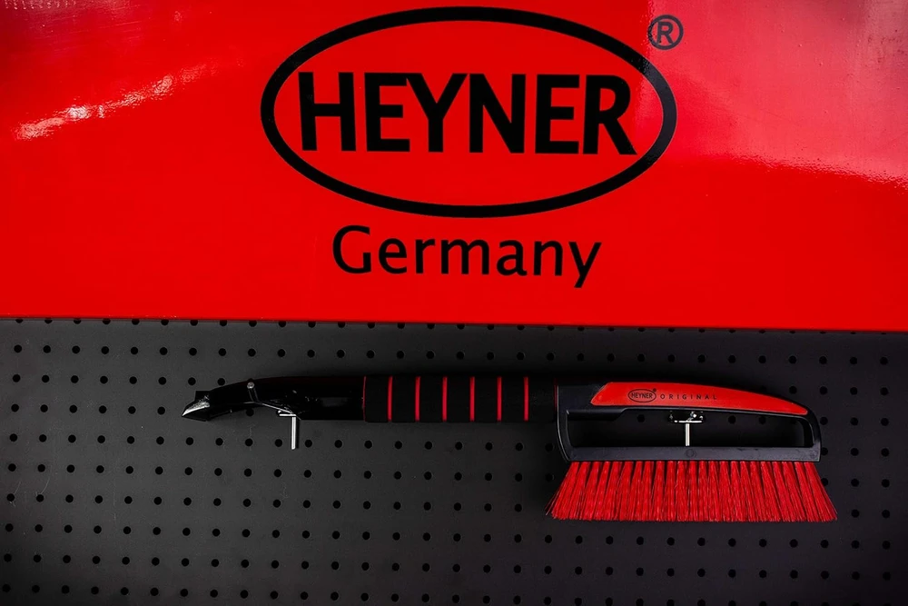 HEYNER automobilio langų ledo grandiklis su sniego šepečiu, 50 cm, H995100