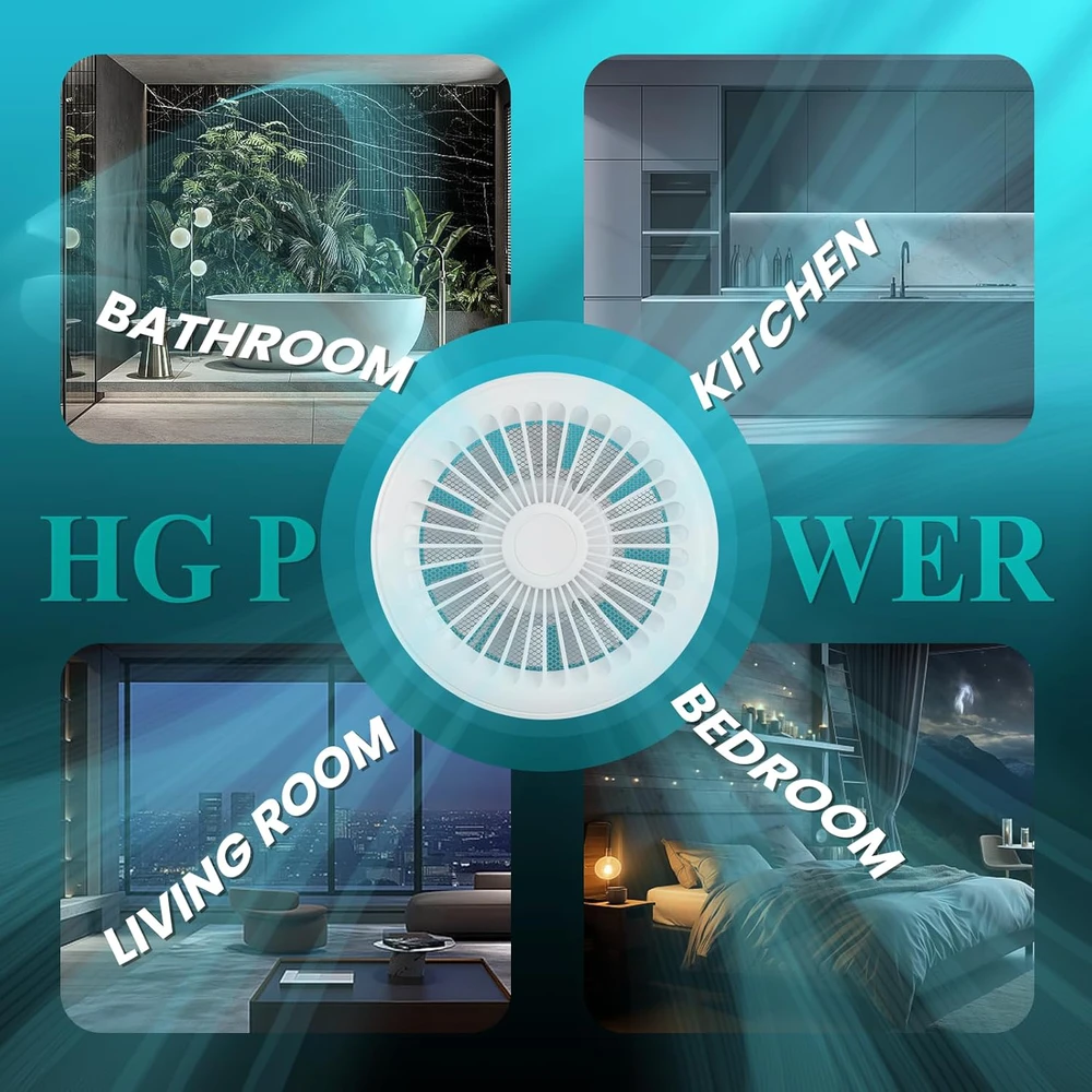 HG Power dviejų krypčių ištraukimo ventiliatorius 150 mm su nuotoliniu valdymu, trys greičiai, tylus, atminties funkcija SX150M