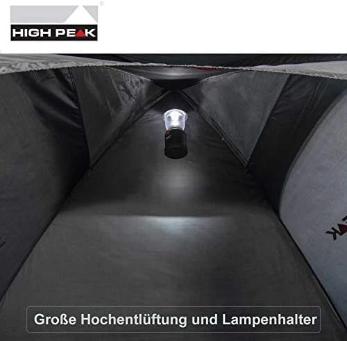 Keturių asmenų palapinė High Peak Monodome XL, Mėlyna/pilka