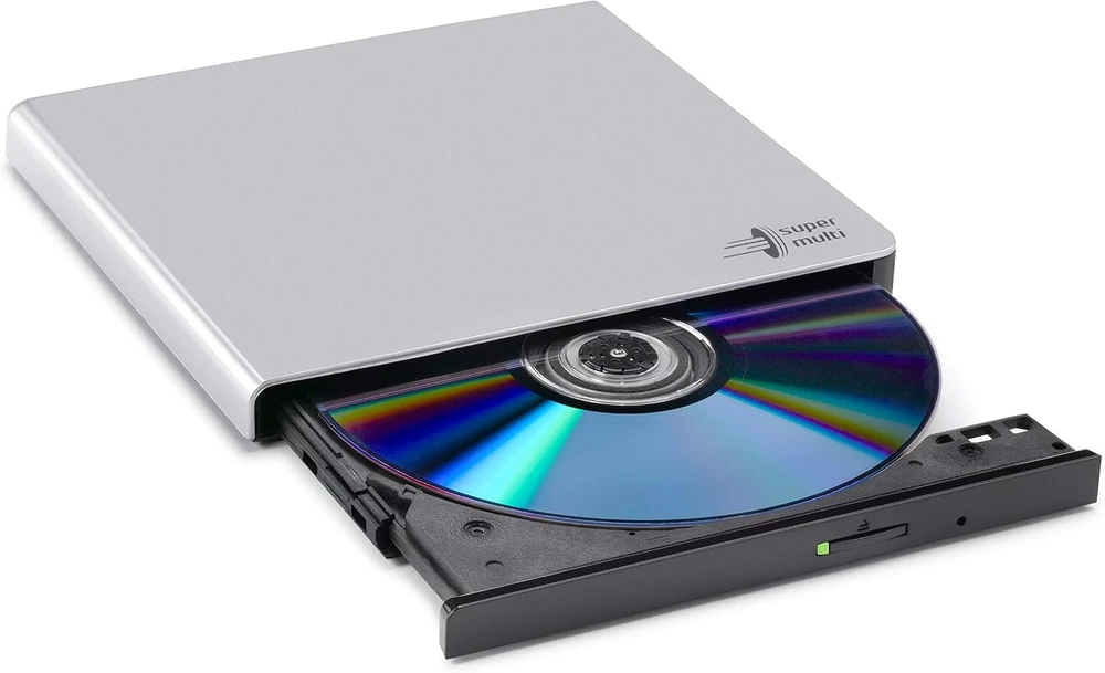 Hitachi išorinis DVD įrenginys su USB 2.0, 8x skaitymu ir įrašymu GP57EB40