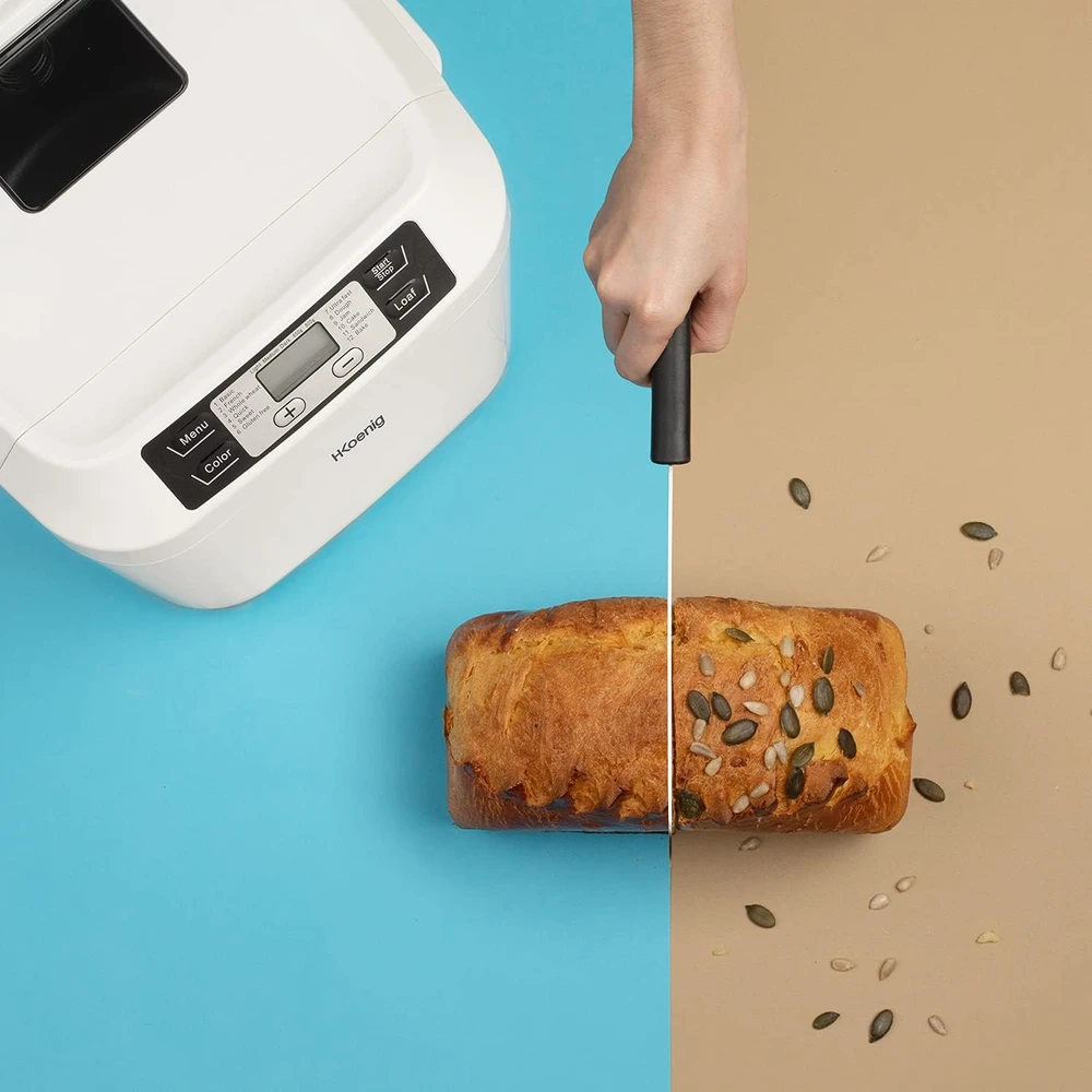 Duonkepė H.Koenig duonos kepimo aparatas su dozatoriumi, 12 programų, 2 dydžių BAKE340