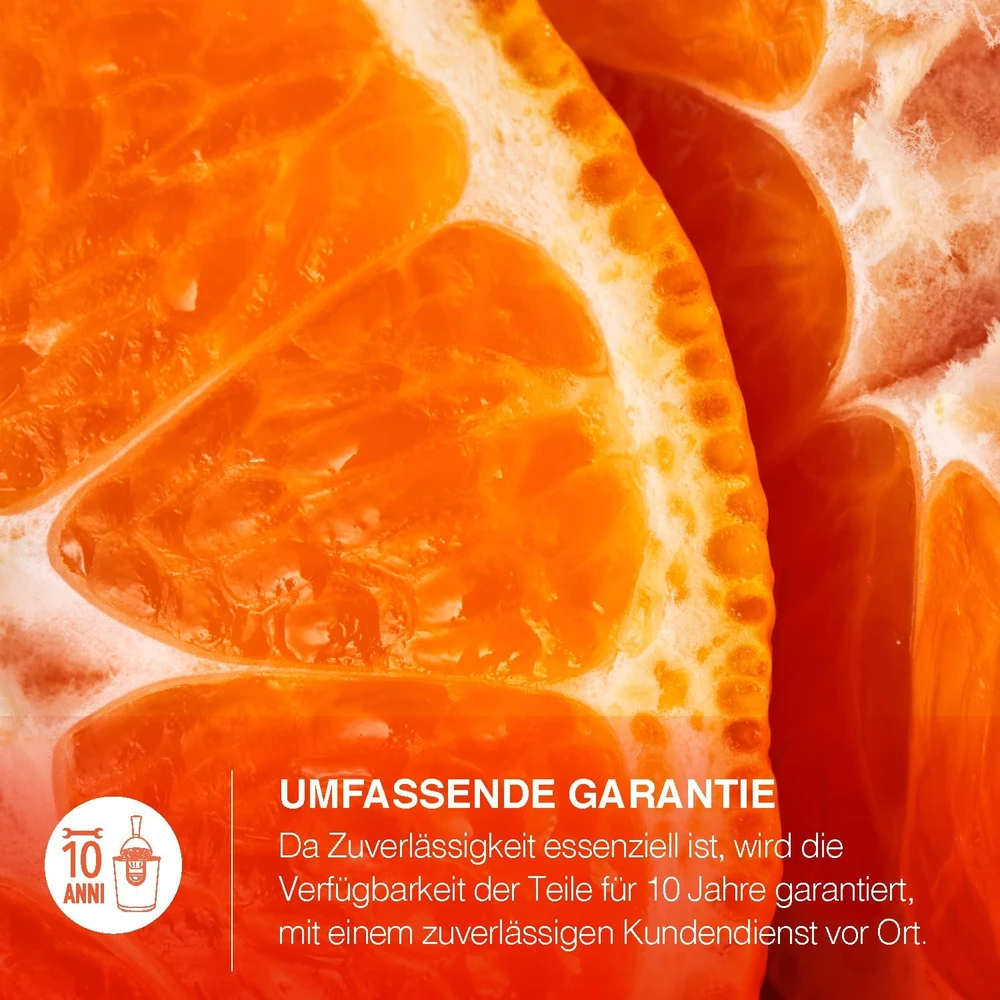 H.Koenig elektrinė citrusinių vaisių sulčiaspaudė 160 W nerūdijančio plieno AGR86