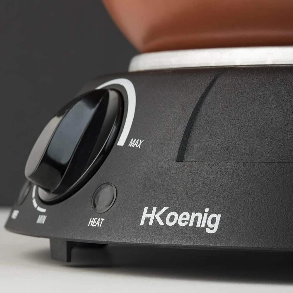 H.Koenig elektrinis tajinas 3 l talpos, terakota, reguliuojama temperatūra, TAJ3