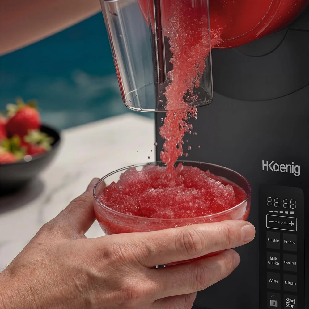 H.Koenig granitos gėrimų aparatas 2,5 l, 220 W, 5 režimai, SLH800