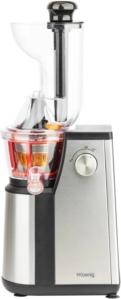H.Koenig lėtaeigė sulčiaspaudė GSX18, 400 W, 1 l, nerūdijančiojo plieno
