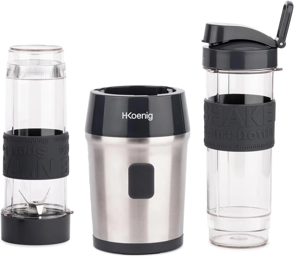 H.Koenig mini kokteilių plaktuvas 300 W, 570 ml, nerūdijantis plienas, SMOO9