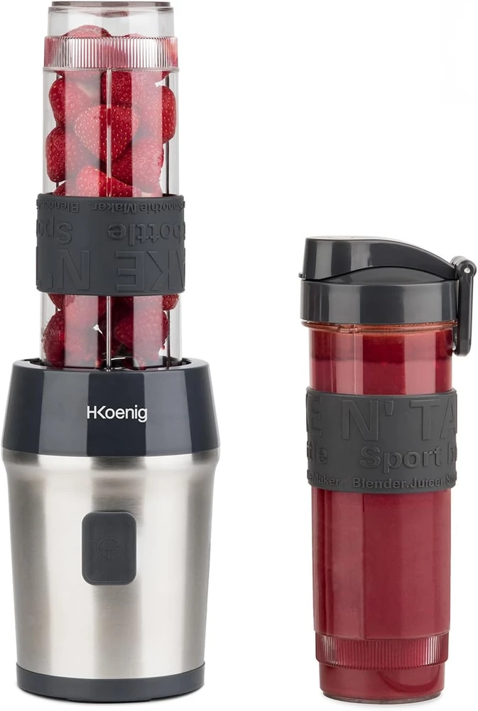 H.Koenig mini kokteilių plaktuvas 300 W, 570 ml, nerūdijantis plienas, SMOO9