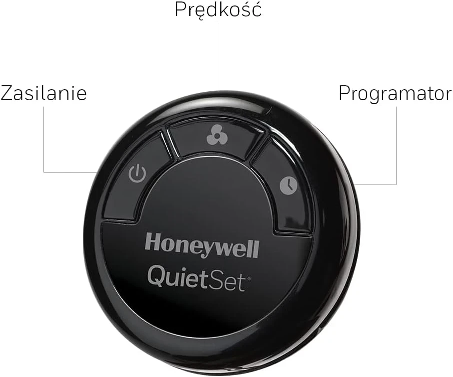 Kondicionierius Honeywell grindų ventiliatorius su osciliacija, 5 greičiai, nuotolinis valdymas, HSF600B