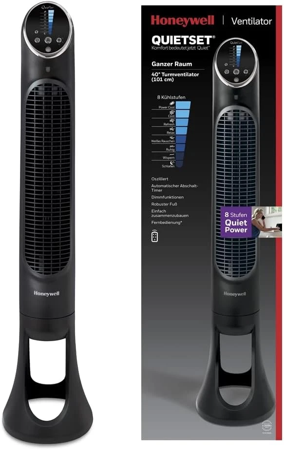 Tylus ir galingas ventiliatorius Honeywell HYF290E4