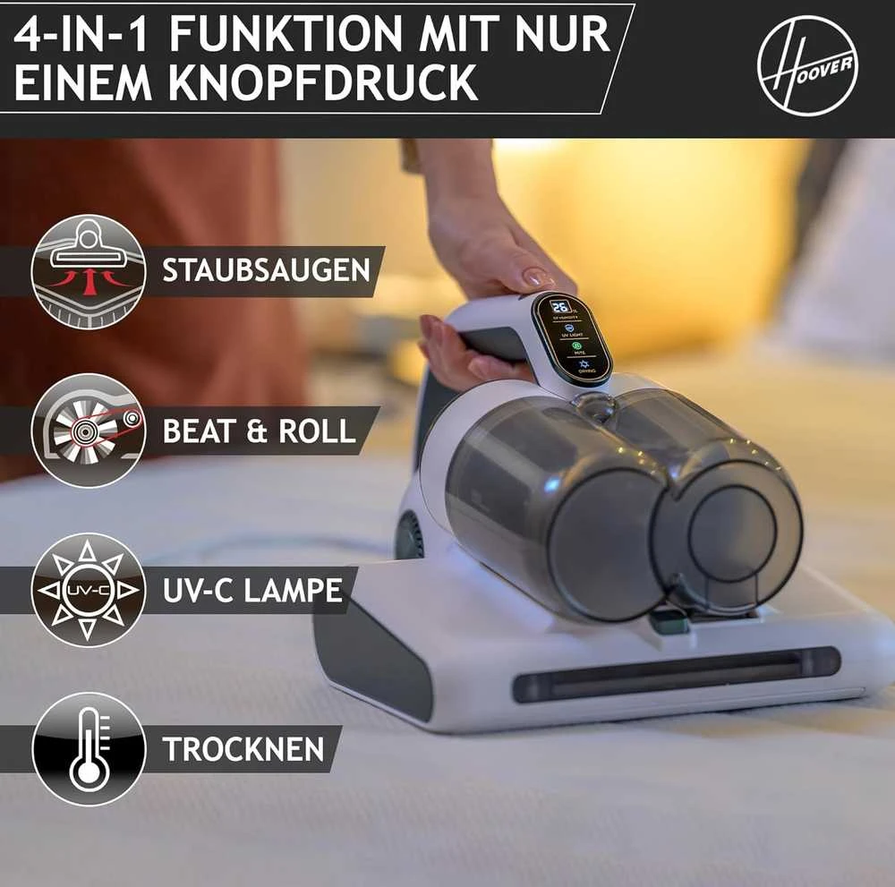 Hoover čiužinių dulkių siurblys HMC510UV 011, 400 W