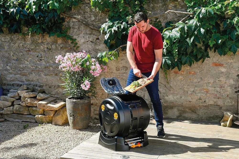 Hozelock EasyMix 2 viename sukamas kompostavimo dėžė