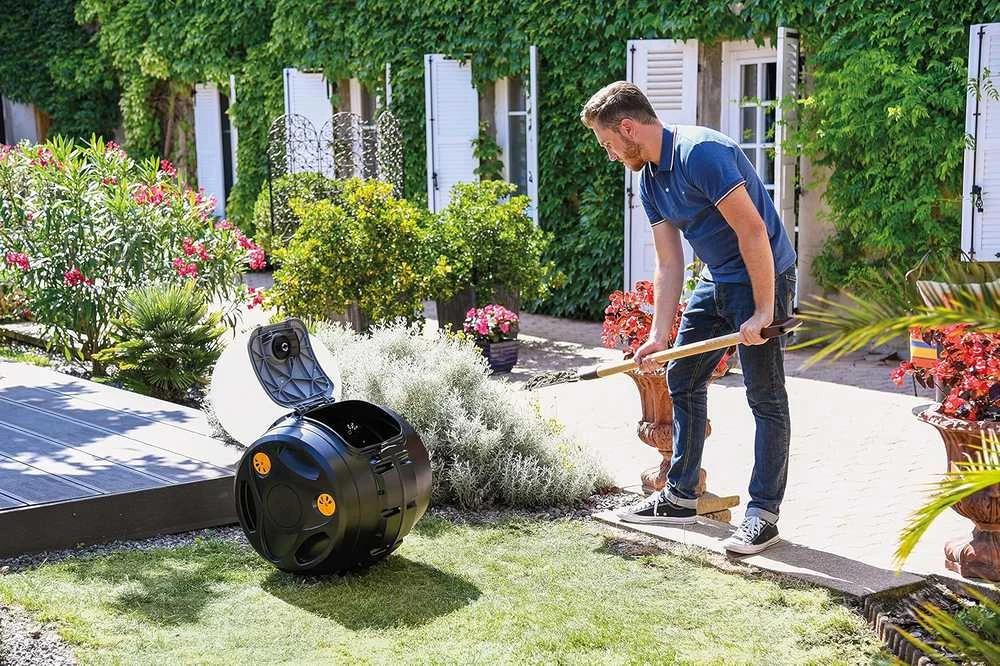 Hozelock EasyMix 2 viename sukamas kompostavimo dėžė