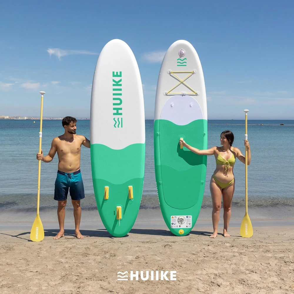 HUIIKE pripučiama irklentė su priedais, 305 x 84 x 15 cm, PVC, maksimali apkrova 130 kg