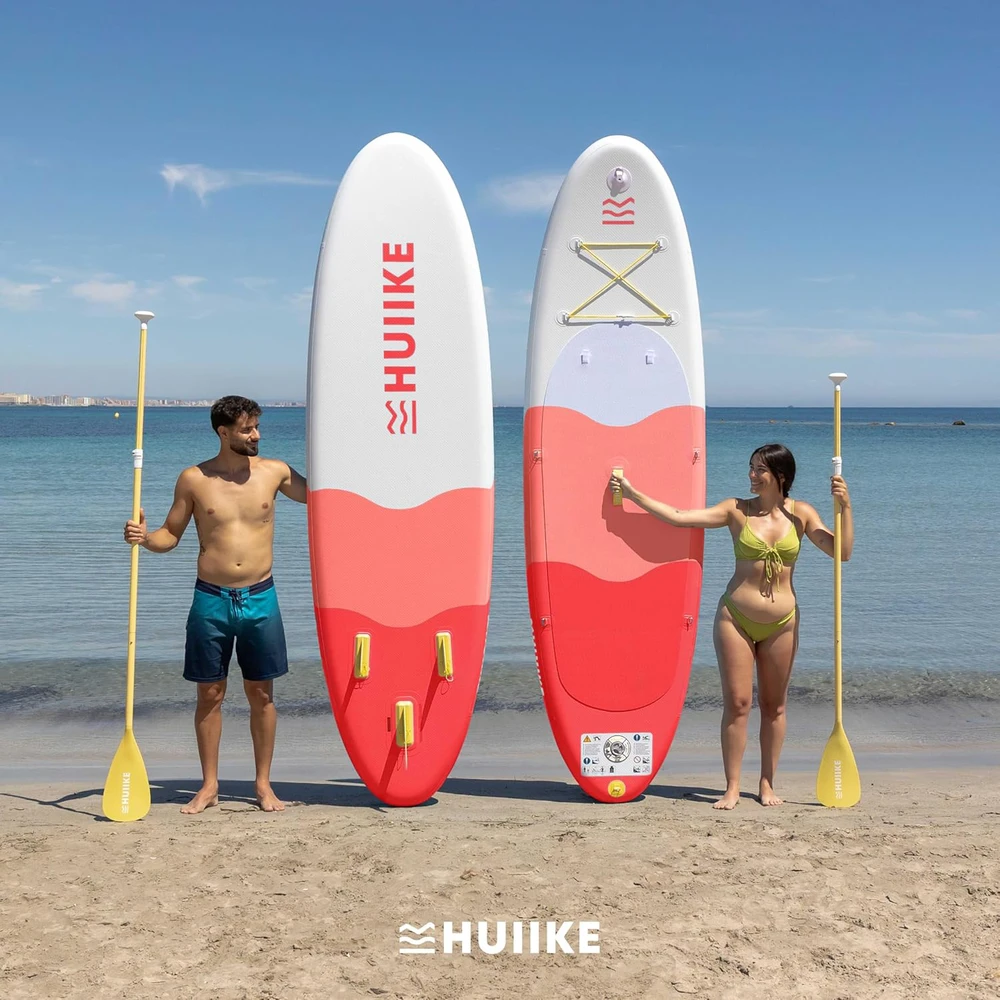 HUIIKE pripučiama SUP irklentė, 305 x 84 x 15 cm, maksimalus svoris 130 kg, pilnas aksesuarų rinkinys