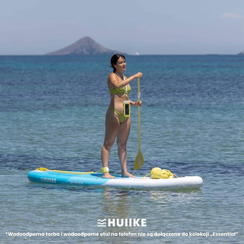 HUIIKE pripučiama SUP irklentė, 305x84x15 cm, PVC, 130 kg maksimalus svoris, Shake Blueberry Essential